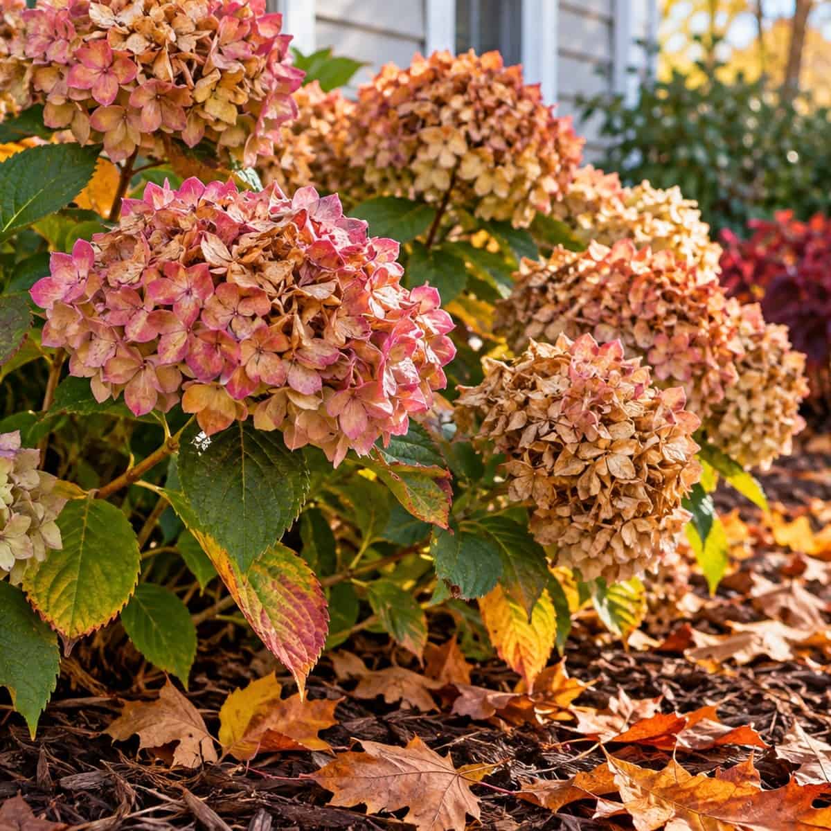 do to hydrangeas in October