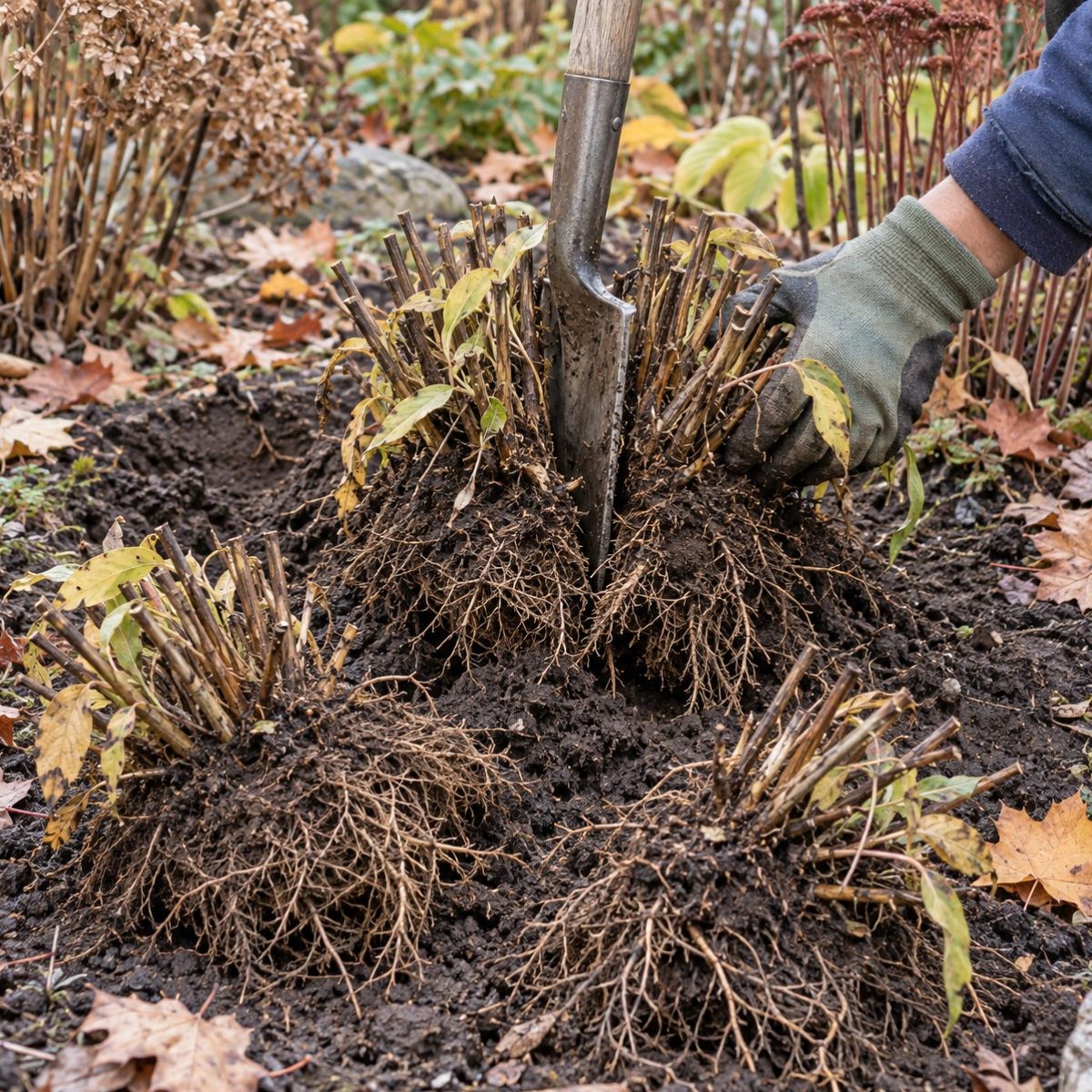 perennial flowers you can still divide in late fall