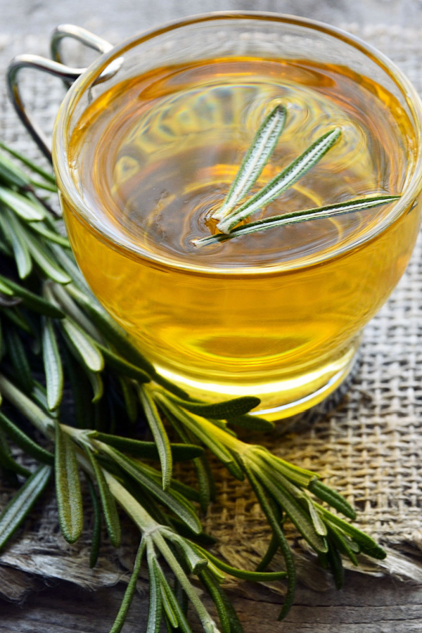consuming a cup of freshly grown and picked rosemary tea can give you many added health benefits
