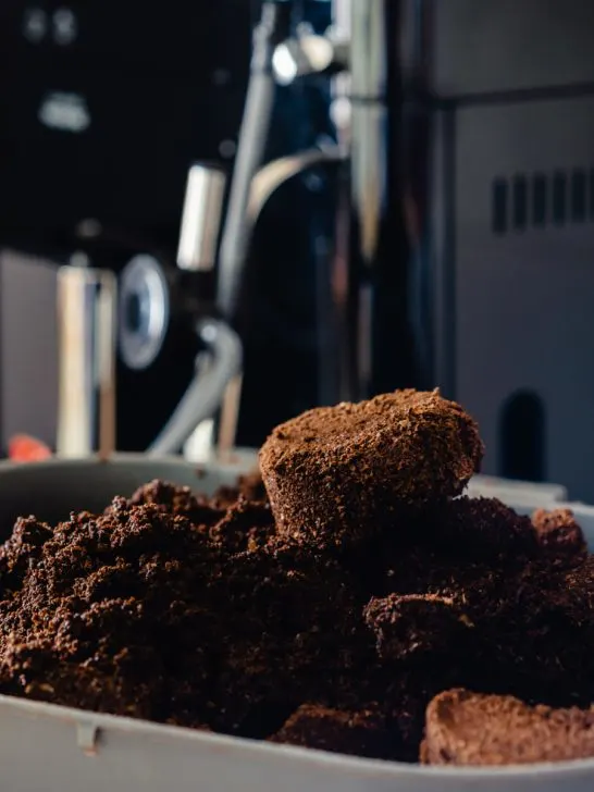 use coffee grounds in the winter