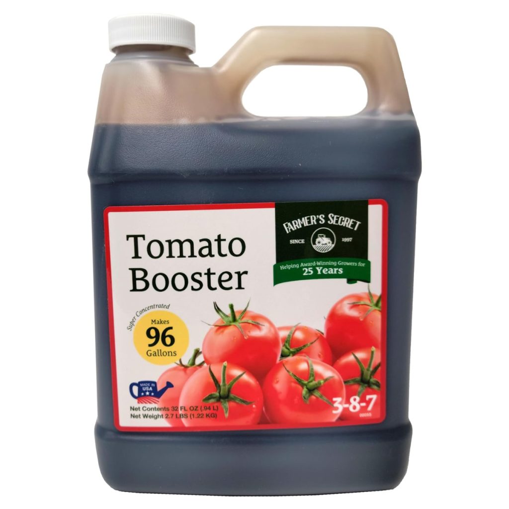 tomato booster fertilizer