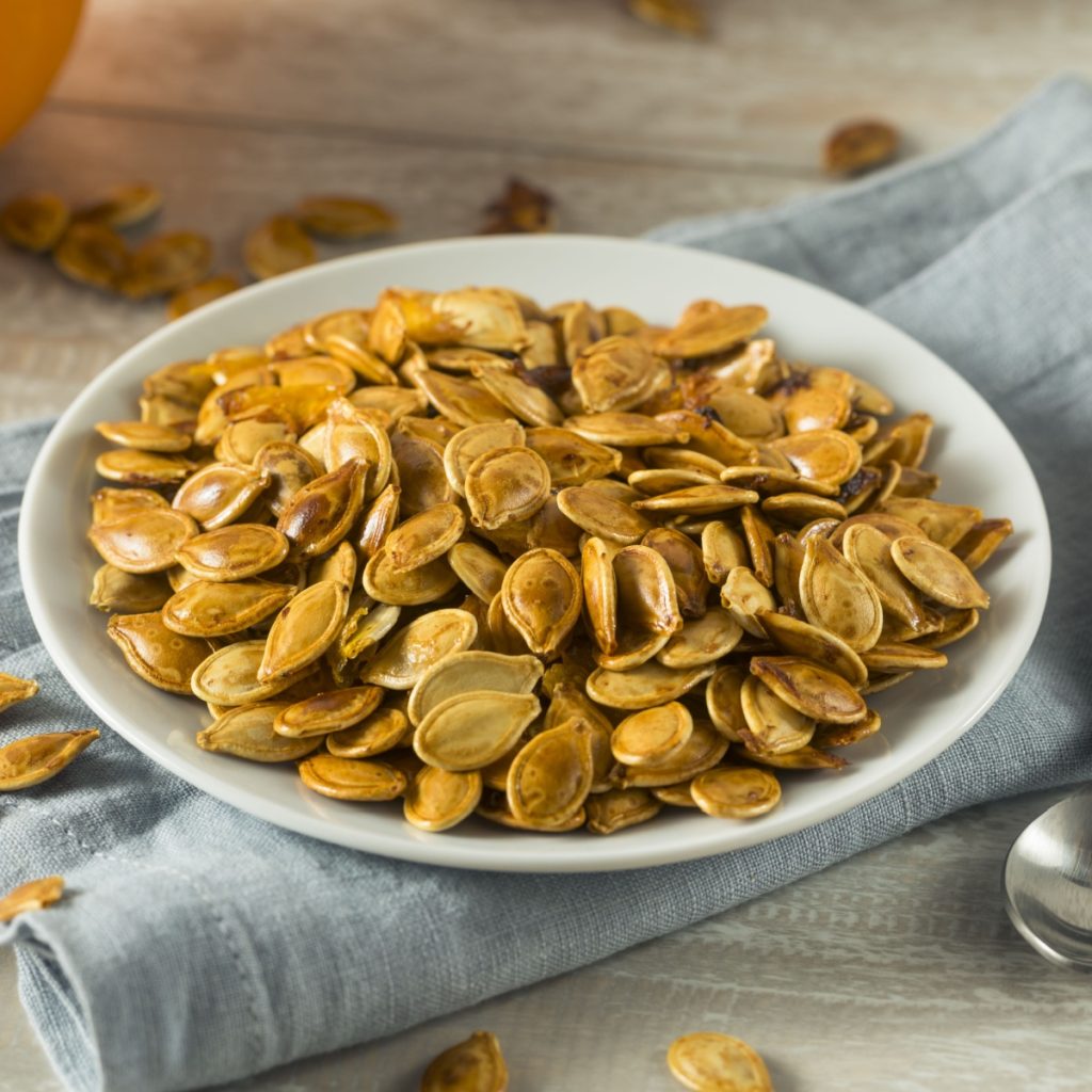 Roasted pumpkin seeds