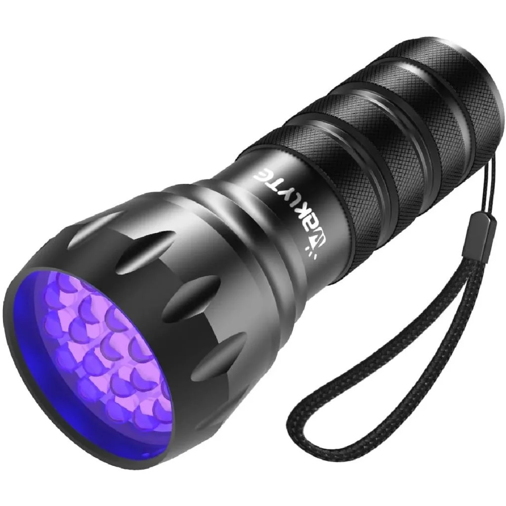 blacklight in the garden