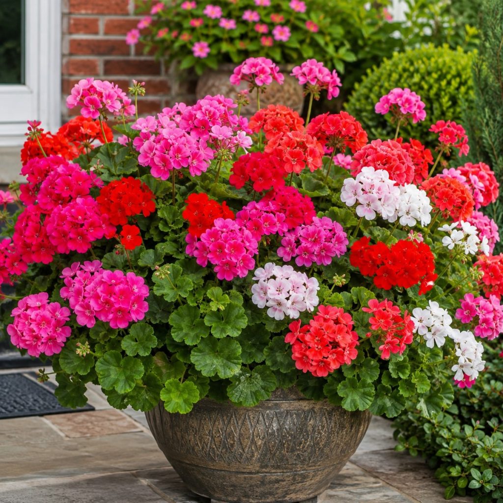 bring geraniums back to life