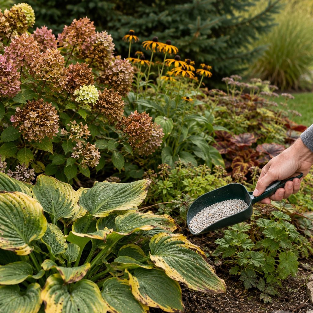 plants to stop fertilizing in late summer
